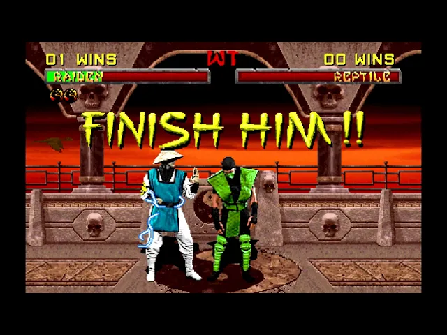 Mortal Kombat Raiden "BA- EMF" Fatality