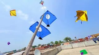 new kite looting trick kite catching on roof patang loot li bhut saari