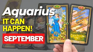 AQUARIUS - "Your DREAM is On The Way!" September 14th - 20th Tarot Reading