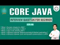 Session - 19 Core Java Interview Questions Dynamic Dispatch Method Overriding Early Late Binding