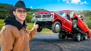 WhistlinDiesel Classic Truck Challenge (Chevy vs Ford)