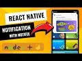 React Native Notification with Notifee Firebase NodeJS