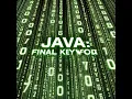 Mastering the final Keyword in Java - A Complete Guide