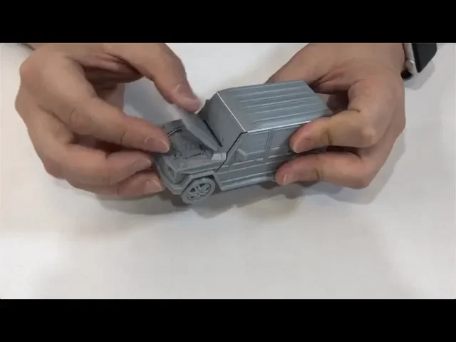 Foldable car Benz Gwagen video thumbnail