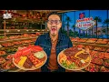 This is the WORLD S LARGEST BUFFET Las Vegas