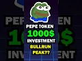 Download Lagu What Will $1,000 in PEPE Be Worth in the 2025 Crypto Bull Run?