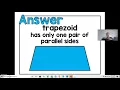 Math 1 3 Quadrilaterals that are not parallelograms