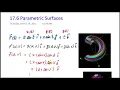 Multivariable Calculus 17 6 Parametric Surfaces