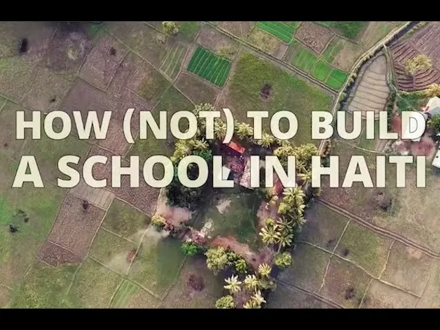 Jack C. Newell of HOW (NOT) TO BUILD A SCHOOL IN HAITI, Talk/w Pat McDonald, HollywoodChicago, Pt 1