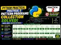 Python Practical 2 25 Pattern Programs in Python Solved Examples