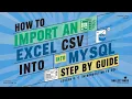 How to Import an Excel CSV File into MySQL A Step by Step Guide Lesson 4 Introduction to SQL