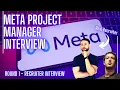 How to Get HIRED at META as a Project Manager - META Project Manager Round 1 Job Interview