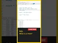 What are SQL Views SQL Telugu Tutorial SQL Tutorial For Beginners Telugu My SQL MSSQL DBMS
