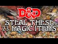 23 D D Magic Items Your Players Will Love