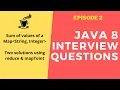 Java 8 interview Questions - Sum of the values of a Map 2021