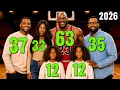 Michael Jordan His 5 Children Then vs Now 1963 2026 Family Timeline