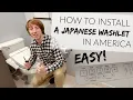 JAPANESE WASHLET INSTALL Toto C100