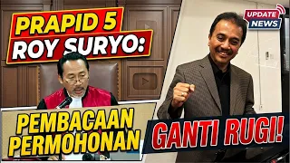 LIVE! PRAPERADILAN ROY HARI INI: PEMBACAAN PERMOHONAN GANTI RUGI!!