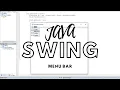Java Swing Menu Bar