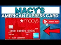 Macy s American Express Card Login and Payment