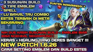 Download CARA SETTING EMBLEM DAN BUILD ESTES TERSAKIT 2021 FULL SUPPORT | BUILD ESTES TANK MP3