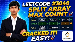 TitleLeetCode Split the Array Frequency Count Approach in C