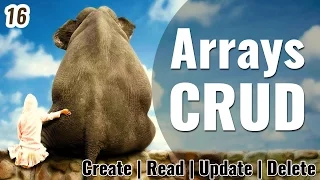 PHP Array CRUD Create Read Update Delete Arrays Learn PHP in Hindi Urdu