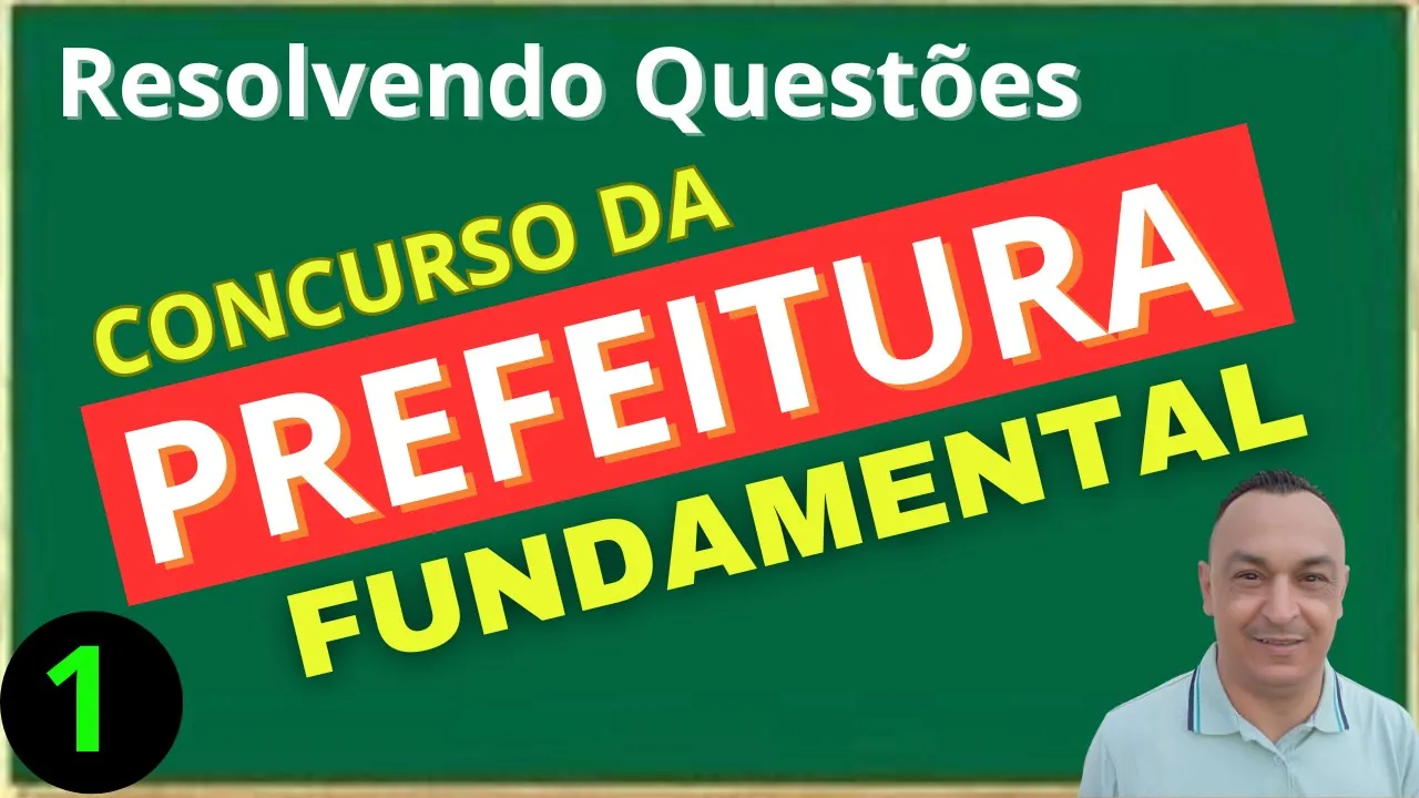 PASSO A PASSO. QUESTÕES QUE COSTUMAM CAIR NA PROVA. MATEMÁTICA PARA O CONCURSO. NÍVEL FUNDAMENTAL.