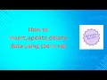 How to insert update delete data using cte in sql Common Table Expression in sql CTE Basics