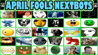 NEW APRIL FOOLS ALL 30 NICO S NEXTBOTS Their ORIGIN STORIES JUMPSCARES 2025 Roblox