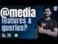 Media Queries in CSS Most Important for Responsive Websites Frontend Bootcamp Hindi Ep 26