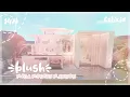 Bloxburg Blush Summer Mega Mansion Exterior House Build 147k
