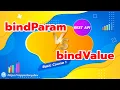 bindParam bindValue