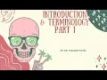 Introduction and Terminology Part 1