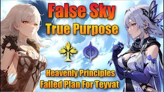 The False Sky True Purpose Explained Heavenly Principles Failed Plan For Teyvat Humanity 