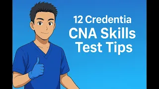 12 Credentia CNA Skills Test Tips Tips on how to pass the CNA test