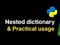 Day - 26 Nested dictionary Practical usage