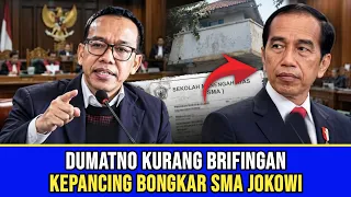 DUMATNO KURANG BRIFING KEPANCING KUASA HUKUM BONGKAR SMA JOKOWI