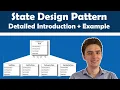 State Design Pattern Introduction and Java Example