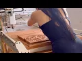 Download Lagu She made the Saint Benedict medal in wood using a CNC router