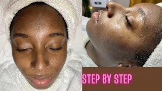 Professional Facial Double Cleanse Extractions Massage Mask