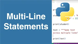 Multi-Line Statements Python Tutorial