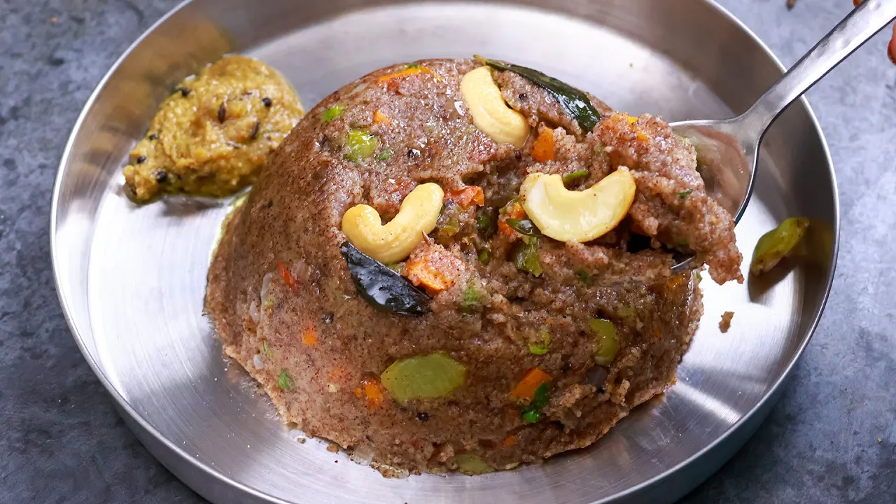 Ragi Upma             Finger Millet Upma in Telugu