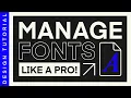 Download Lagu The BEST Way to Organise Your Fonts! - Featuring FontBase