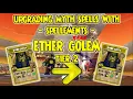 Wizard101 UPGRADING MYTH SPELLS with SPELLEMENTS - ETHER GOLEM Tier 2