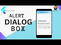 Alert Dialog Dialog Box In Flutter