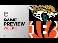Jacksonville Jaguars vs Cincinnati Bengals Week 2 Game