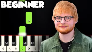 Download Photograph - Ed Sheeran | BEGINNER PIANO TUTORIAL + SHEET MUSIC by Betacustic MP3