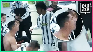 La pelea entre Cristiano Ronaldo y Cuadrado en el vestuario de la Juventus