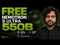 LIVE Nemotron 3 Ultra 550B FREE in Claude Desktop Claude Code 550B AI Model Setup